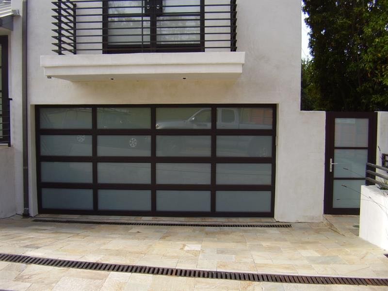 16X8 Full View Garage Door 